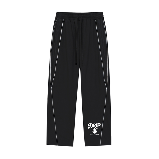 Reflection Striped Straight-Leg Sweatpants