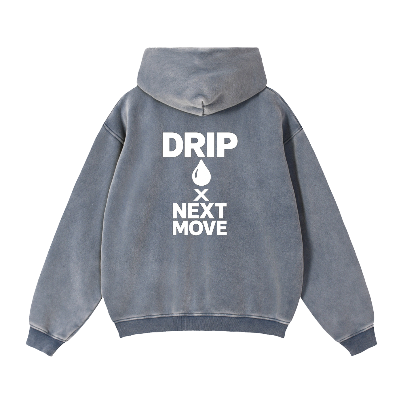 Zip-Through Boxy Fleece Hoodie