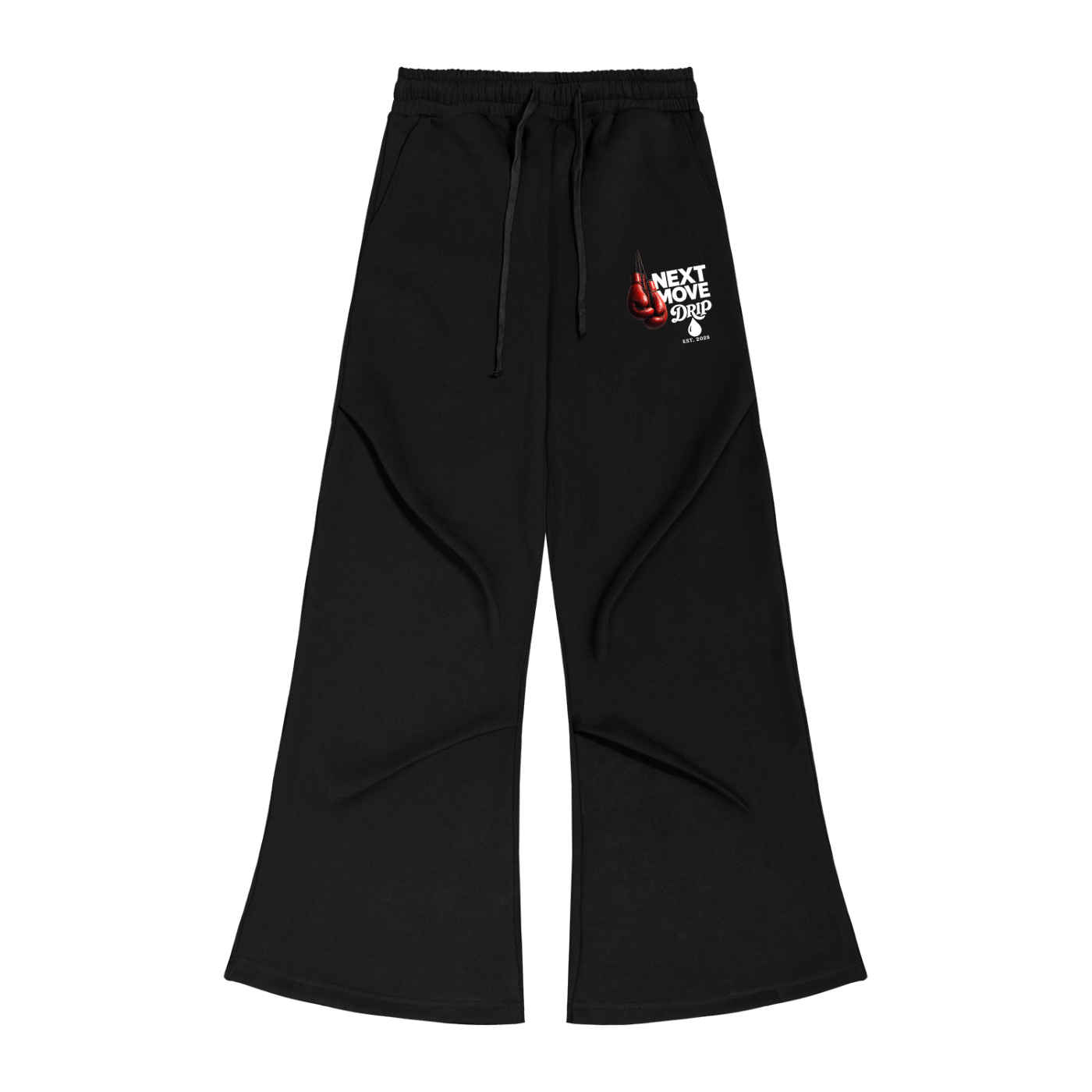 Wide Leg Drawstring Sweatpants